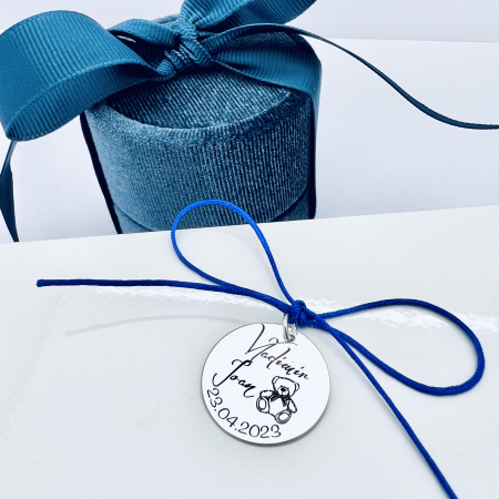 Banut argint mot personalizat Botez Mot - Personally ME [1]