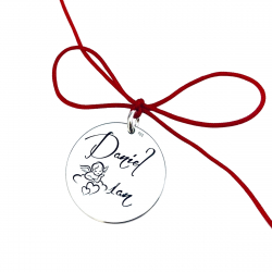 Banut argint mot personalizat [2]