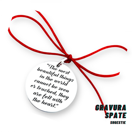 Banut argint mot personalizat Micul Print [1]