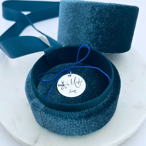 Banut argint pentru mot personalizat cu numele Matei [1]