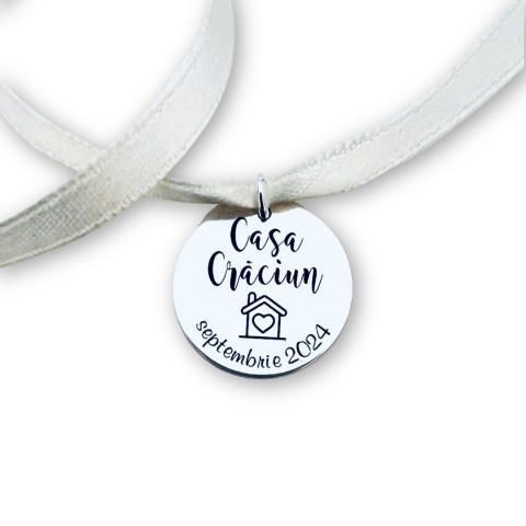 Banut personalizat din argint - Casa Noua [1]