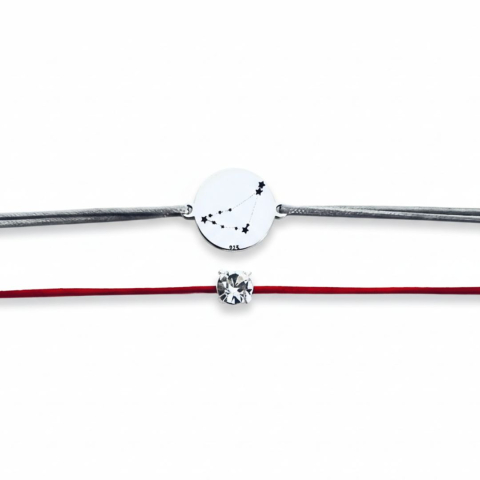 Brățară Constelația Pesti + Brățară cu Cristal [2]