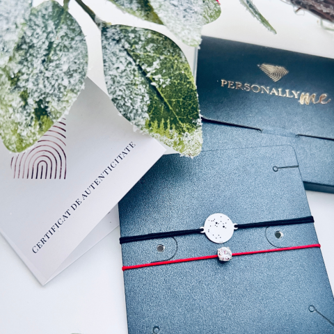 Bratara argint personalizata Constelatia Berbec + Bratara cu Cristal [2]