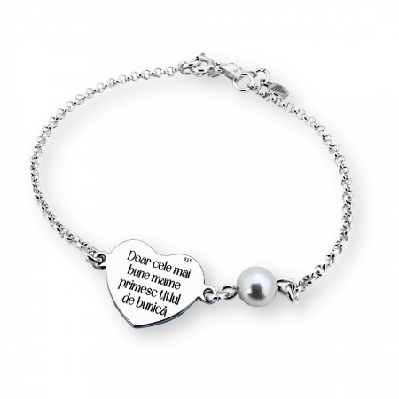 Bratara argint personalizata cadou Bunica [1]