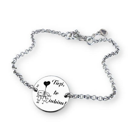 Bratara argint personalizata cadou pentru Matusa [1]