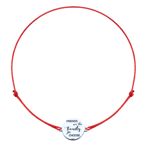 Cadouri sub 150 lei - Bratara Friends Are the Family You Choose