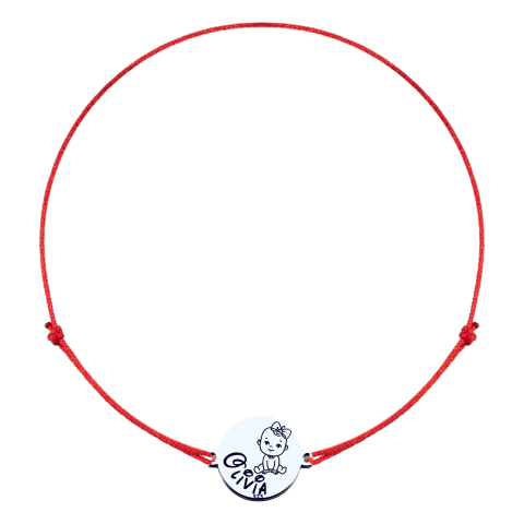 Bratara Personalizata pentru belelus - Nume si simbol [2]