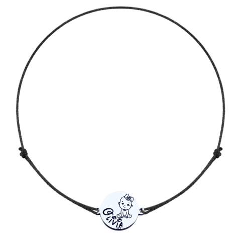 Bratara Personalizata pentru belelus - Nume si simbol [4]