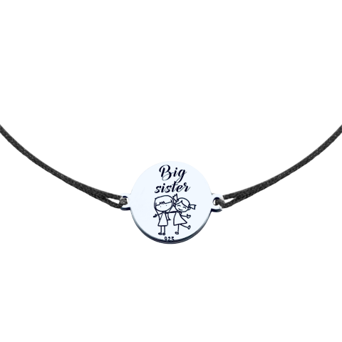 Bratara Sister din Argint Personalizat [5]