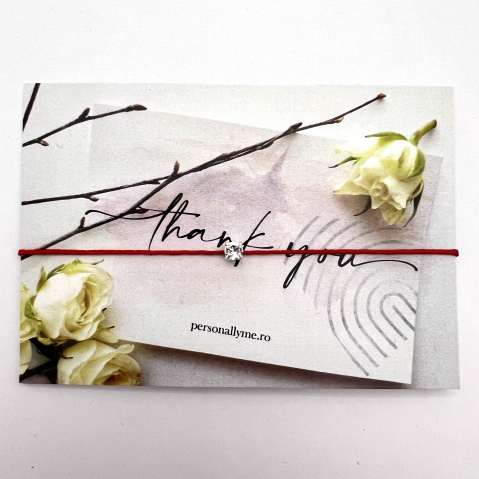 Bratara cu Cristal si snur reglabil textil - CADOU [1]