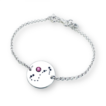 Bratara Personalizata cu Constelatii din Argint cu cristal [2]