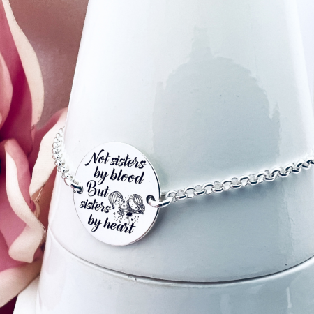 Bratara Sisters by Heart Personalizata din Argint