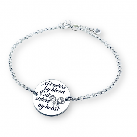Bratara Sisters by Heart Personalizata din Argint [1]