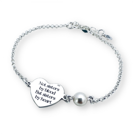 Bratara Personalizata argint cadou Sora /Prietena [1]