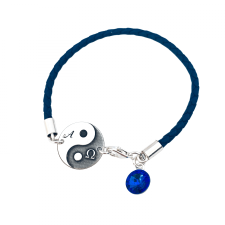 Bratara personalizata argint dama Alfa si Omega - Personally ME [1]