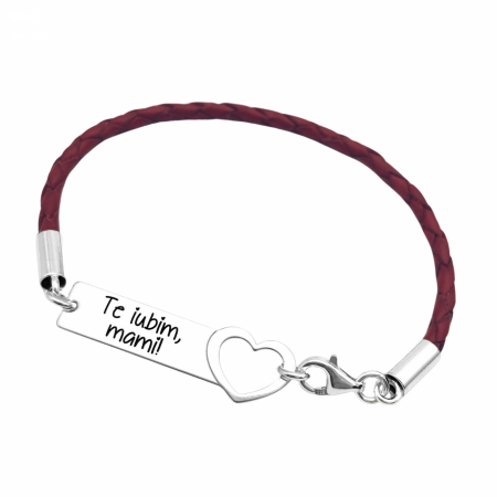 Cadouri de Craciun pentru parinti si bunici - Bratari gravate din argint - Personally ME