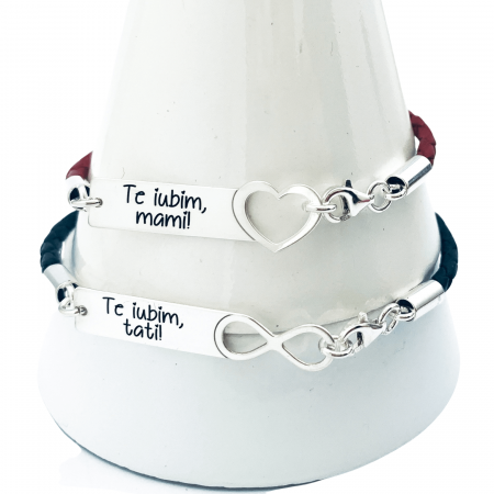 Bratari gravate din argint personalizate - Personally ME [2]