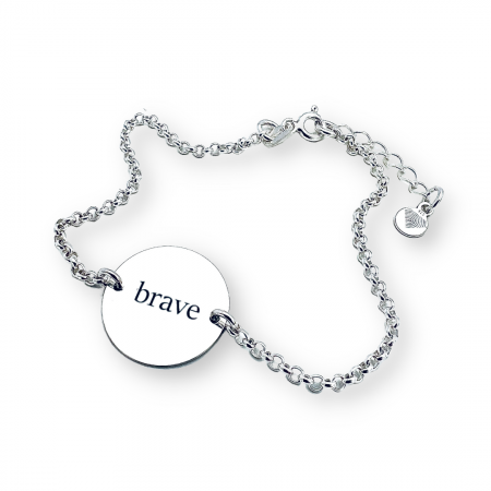 Bratara dama personalizata din argint - I Am [3]