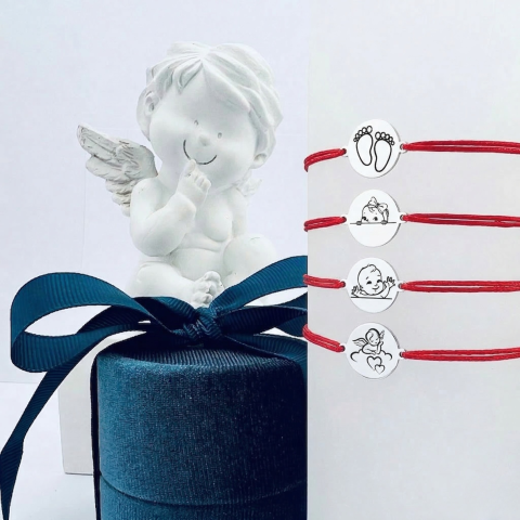 Bratara personalizata pentru bebelus Little Bless - (CADOU)