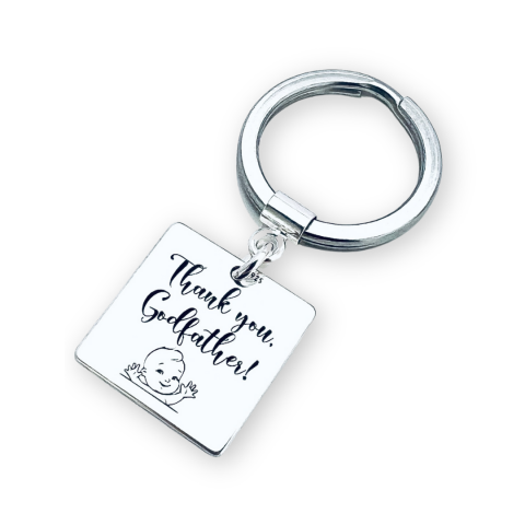 Bijuterii Personalizate - Breloc argint personalizat - Cadou pentru nas