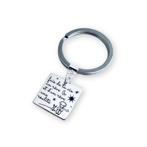 Breloc personalizat din argint Micul Prinț [1]