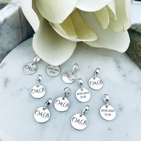 Charm argint personalizat Sisters cadou domnisoare de onoare [4]