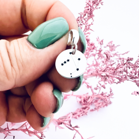 Charm personalizat argint Constelatia Taur [0]