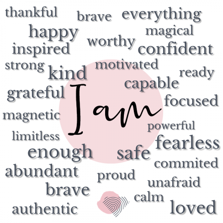 Colier argint gravat snur textil - I Am [4]