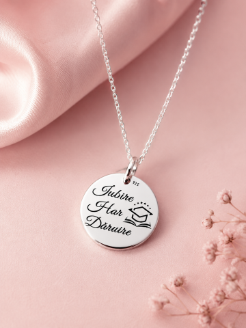 Coliere personalizate / lantisoare argint cu nume - Lantisor argint personalizat - cadou profesoara - Iubire, Har, Daruire