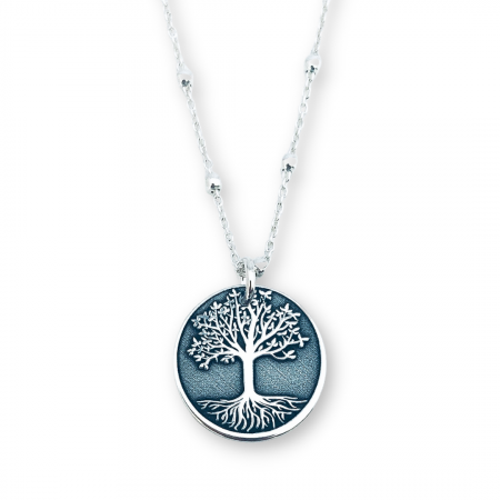 Colier argint personalizat Copacul Vietii
