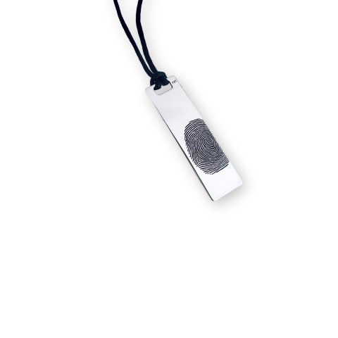 Colier argint personalizat amprenta - Personally ME [2]