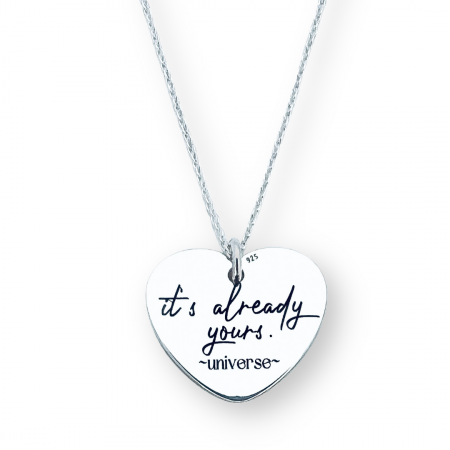 Bijuterii Personalizate - Lantisor Personalizat argint dama - Universe