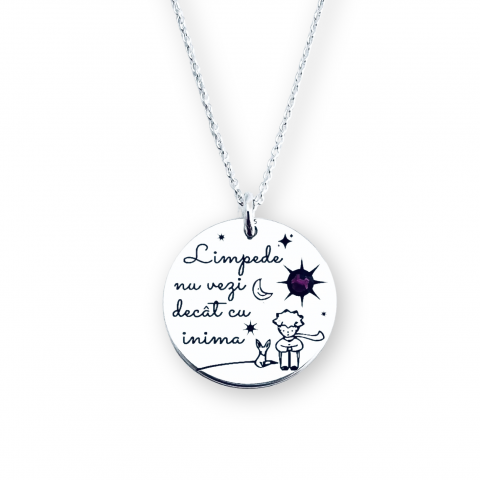 Cadouri adolescenti - Colier personalizat argint - Micul Print