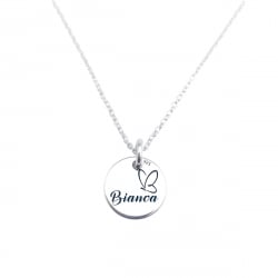 Lantic personalizat din argint cu simbol Happy Family [1]