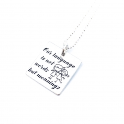 Lantisor argint personalizat Family Members [1]