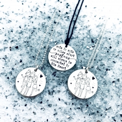 Colier personalizat din argint cadou surori de suflet - Personally ME [2]