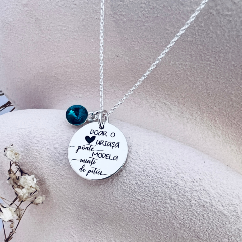 Top Recomandari Craciun - Lantisor personalizat argint cadou educatoare Personally ME