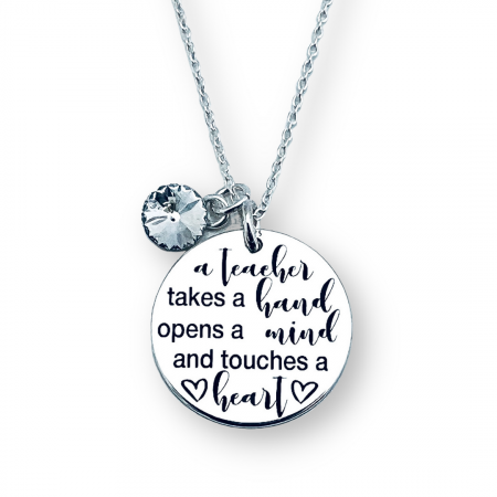 Colier personalizat argint gravat cadou invatatoare Personally ME [1]