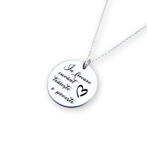 Colier personalizat din argint - ...O poveste [1]