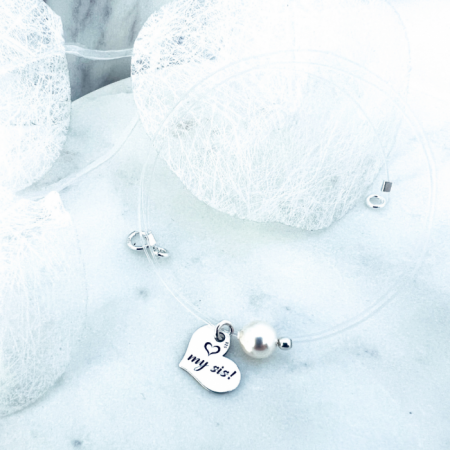 Lantisor silicon perla Swarovski - Personally ME [2]