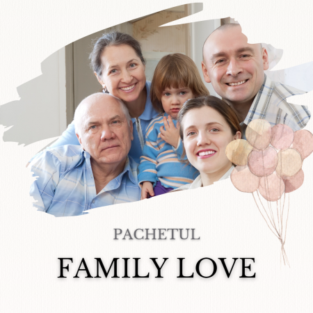 Cadouri Bunici - Pachet Family Love (pentru nasi si parinti)