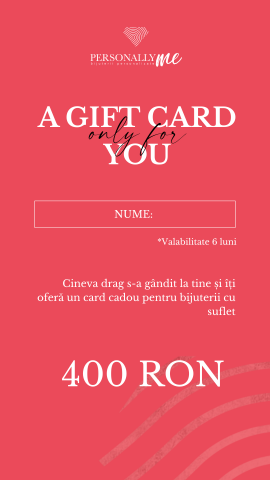 Cadouri personalizate – iubit, sot - Gift Card Personally ME