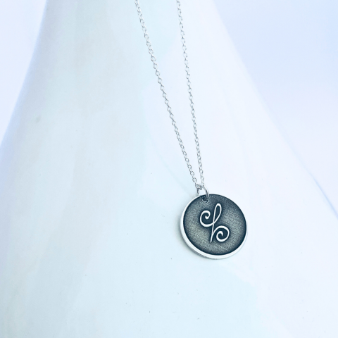 Lantisor argint banut personalizat - Happiness [0]