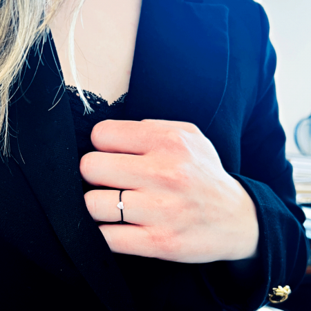 Inel argint cu inimioara snur reglabil textil - Personally ME [1]