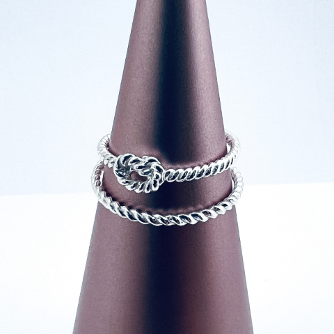 Inel argint impletit cu nod - Personally ME [1]