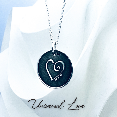 Lantisor personalizat din argint Universal Love [3]