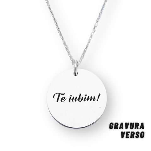 Lantisor din argint personalizat Sa nu uiti... [2]