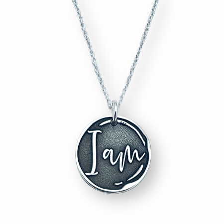 Colier personalizat argint I am Puterea intentiei [1]