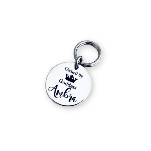 Medalioane personalizate - animale - Medalion Personalizat din Argint pentru Animăluț – Cu Nume și Număr Telefon