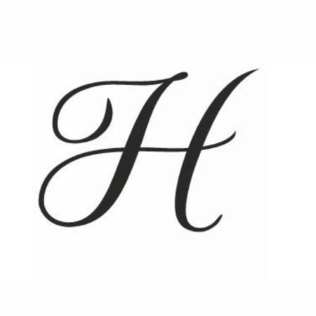 Reduceri bijuterii argint - Monograma H (varianta 2)